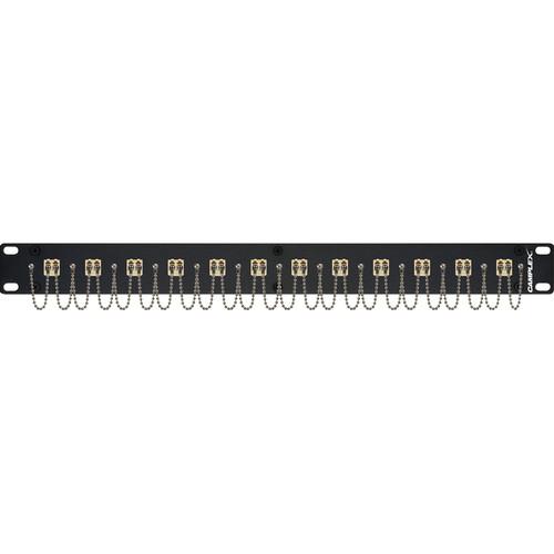 Camplex 12-Port LC Duplex Multimode Feed-Thru Panel