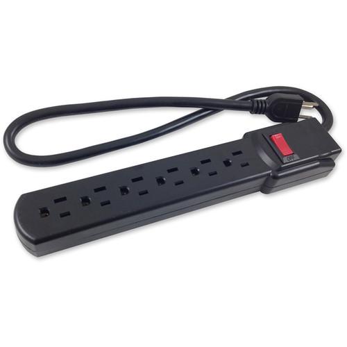 Comprehensive 6-Outlet Surge Protector with 6