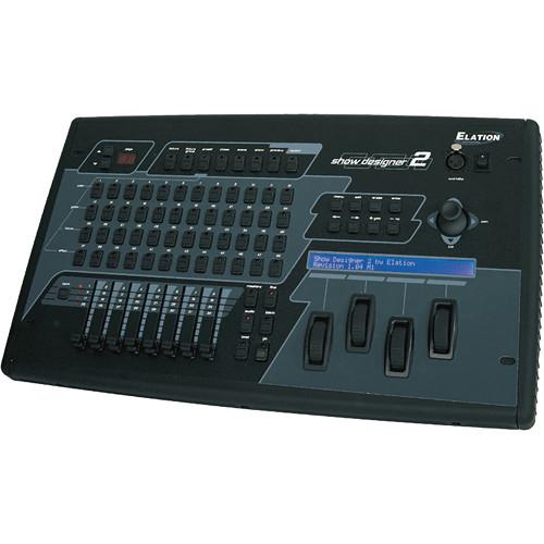 Elation Professional Show Designer 2CF - 2-Universe DMX Console with CF Card Reader