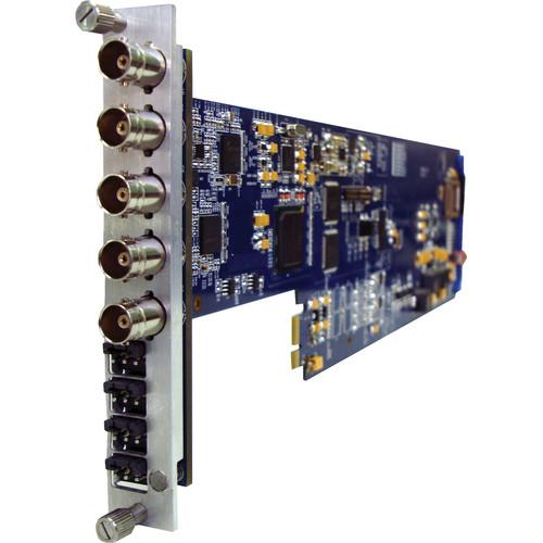 Gra-Vue XIO 9040XC-2AES-3U SDI Cross Converter for XIO Rackmount Frame with AES Audio Output