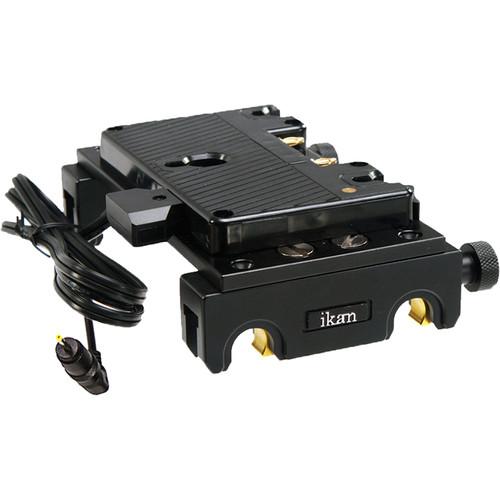 ikan Quick Release Pro Battery Kit with Anton Bauer Type Mount for BMPCC