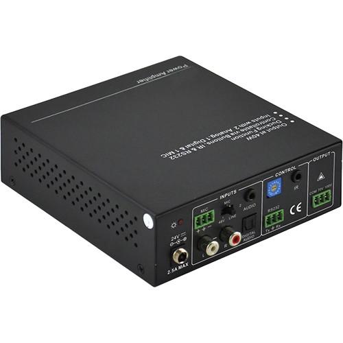 KanexPro Mini 3-Input Audio Amplifier with Mic Mixer