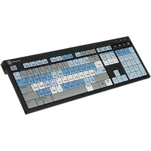 LogicKeyboard Autodesk SMOKE American English Linux PC NERO Slim Line Keyboard