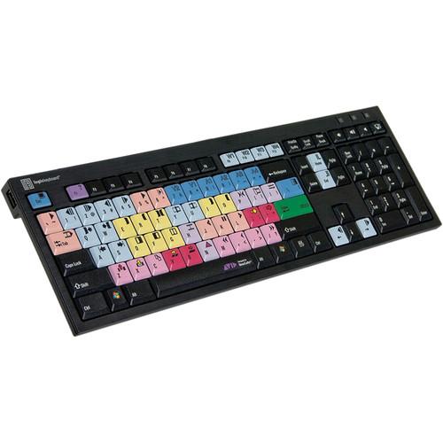 LogicKeyboard Avid NewsCutter American English Black Slim Line Keyboard