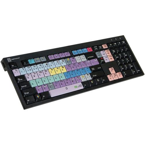LogicKeyboard Grass Valley Aurora Edit American English NERO PC Slim Line Keyboard