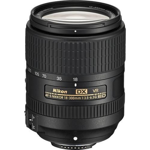 Nikon AF-S DX NIKKOR 18-300mm f 3.5-6.3G ED VR Lens