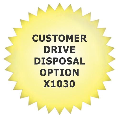 Promise Technology Keep Your Drive Customer Drive Disposal Option for X10 and X30 with Drive