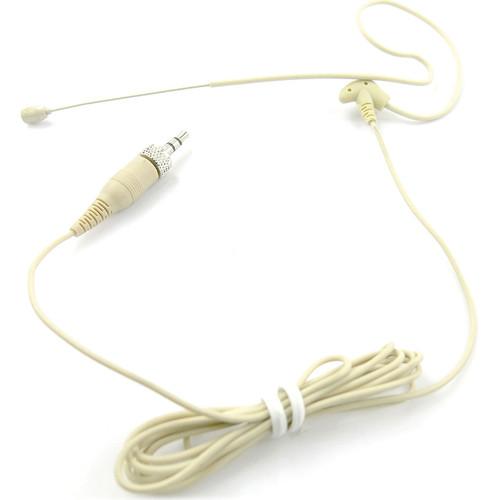Pyle Pro Ear-Hanging Omnidirectional Microphone and Locking 3.5mm Connector for Sennheiser Wireless Systems
