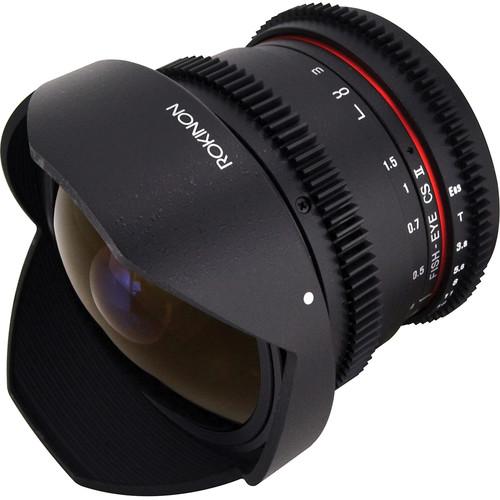 Rokinon 8mm T3.8 Cine UMC Fisheye CS II Lens for Micro Four Thirds Mount