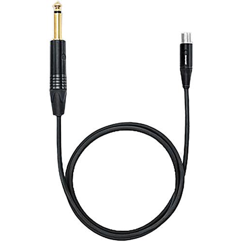 Shure WA306 Instrument Cable for Compatible Shure Transmitters