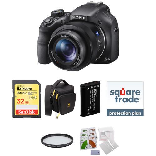 Sony Cyber-shot DSC-HX400V Digital Camera Deluxe Accessory Kit