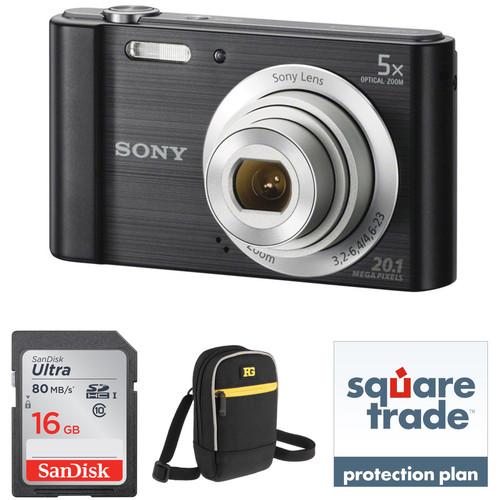 Sony Cyber-shot DSC-W800 Digital Camera Deluxe Kit