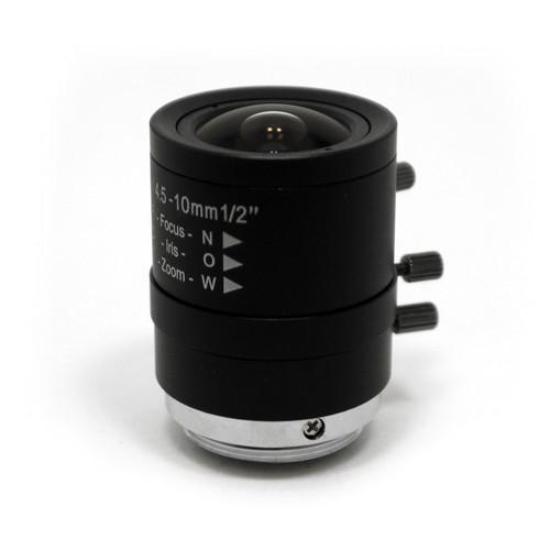 STARDOT CS-Mount 4.5-10mm f 1.8 IR-Corrected Varifocal Lens