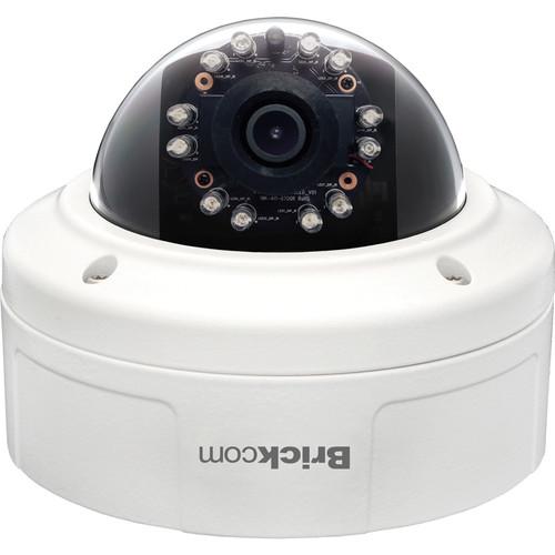 Brickcom VD-201AF 2MP Day & Night Full HD Outdoor Vandal Dome IR Network Camera with PoE & 4mm Lens