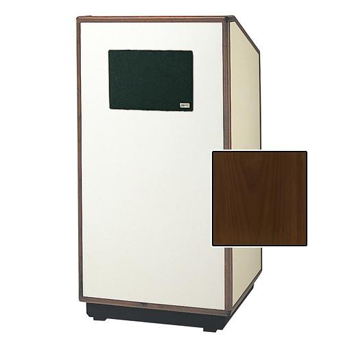 Da-Lite Cambridge 42" Special Needs Floor Lectern with Electric Height Adjustment & Sound System