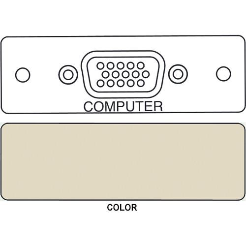 FSR IPS-V410S HD-15 Female Video Bulkhead Insert Module