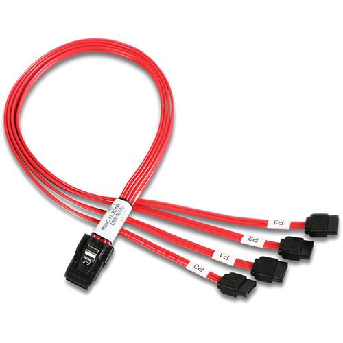 iStarUSA 4 SATA to Internal Mini SAS Cable