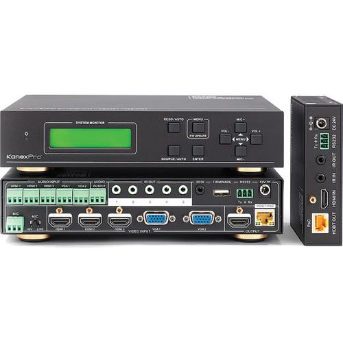 KanexPro 5-Input Multi-Presentation Scaler & Switcher with HDBaseT Out