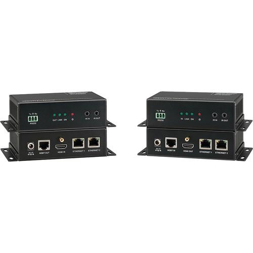 KanexPro HDBaseT Extender with 2-Port Ethernet Switch