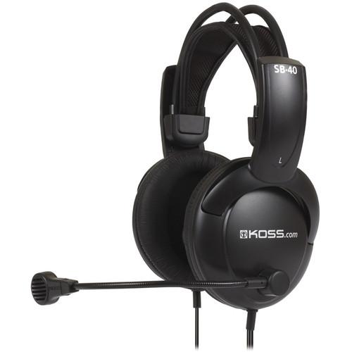 Koss SB40 Full-Size Communication Headset with