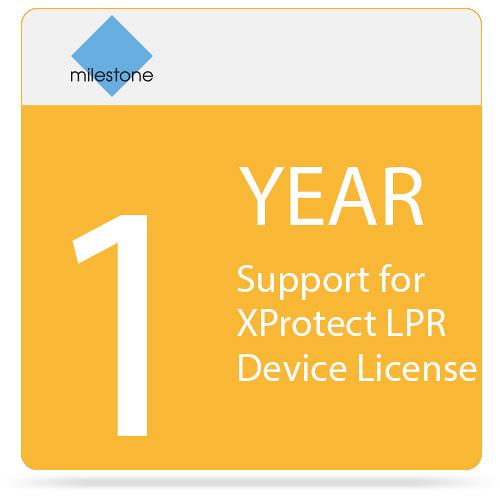 Milestone 1-Year SUP for XProtect LPR Device License