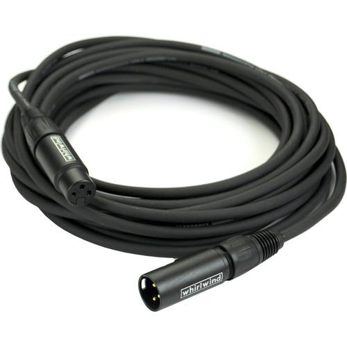 Whirlwind Accusonic 2 XLR Male to XLR Female Microphone Cable [2
