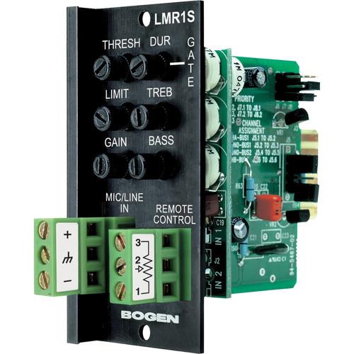 Bogen Communications LMR1S Microphone Line Input Module with Remote Control