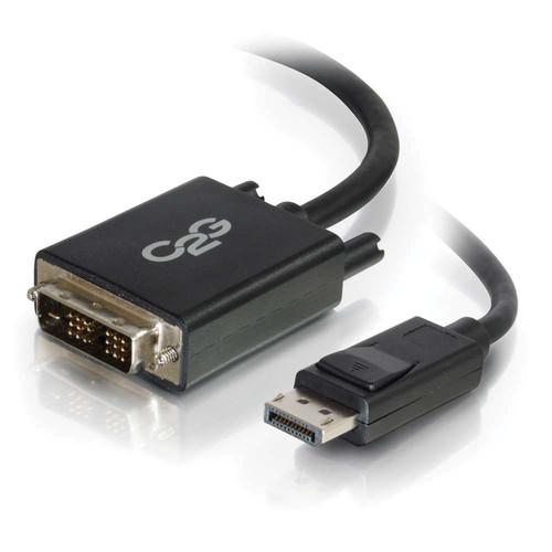 C2G DisplayPort Male to Single Link DVI-D Male Adapter Cable