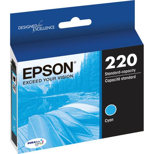 Epson T220 DURABrite Ultra Cyan Ink Cartridge