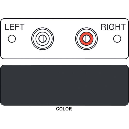 FSR IPS-A222S 2-RCA, Red & White to 2-Screw Terminal