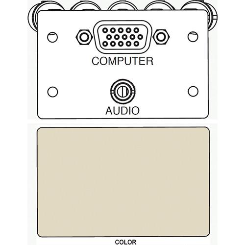 FSR IPS-AV921D A V HD-15 to 5-BNC & 3.5mm Stereo to Solder Cup Insert