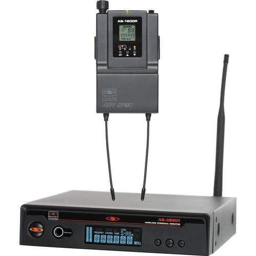 Galaxy Audio AS-1800 Wireless Personal Monitor System