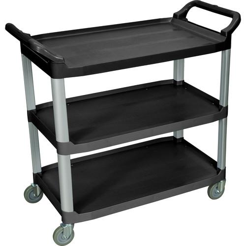Luxor 3-Shelf Large Serving Cart