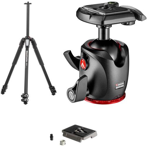 Manfrotto MT055XPRO3 Aluminum Tripod with MHXPRO-BHQ2 XPRO Ball Head Kit
