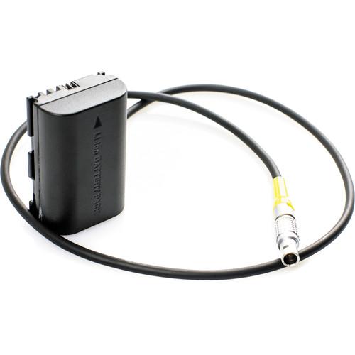 Movcam 4-Pin LEMO to Dummy Battery Power Cable for Canon 5D 7D