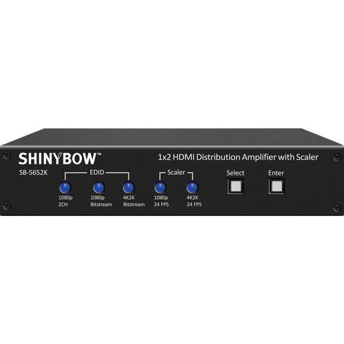 Shinybow 1x2 4K2K HDMI Distribution Amplifier with Scaler