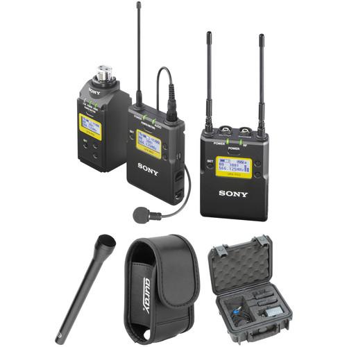 Sony UWP-D16 Camera-Mount Wireless Combo Microphone System with Handheld Mic Kit