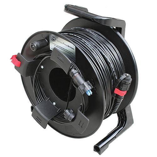 Tactical Fiber Systems DuraTAC Armored Cable & Reel with BullsEye Connectors