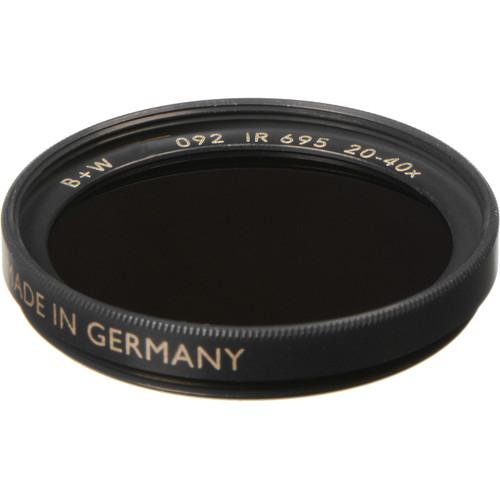 B W 40.5mm IR Dark Red 092 Filter