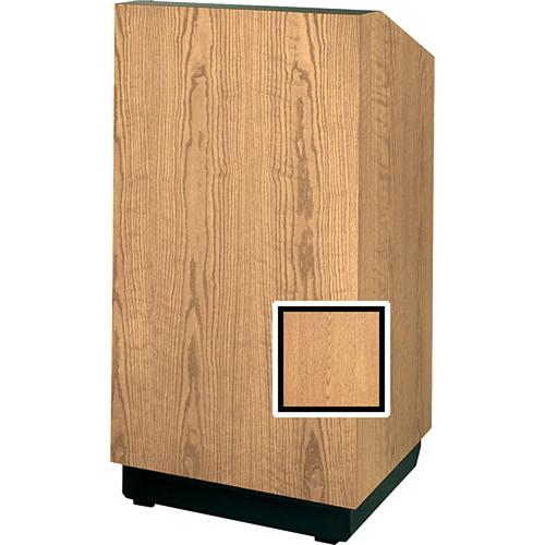 Da-Lite Floor Lectern, 32" Multi-Media - The Lexington - No Sound - Light Oak Veneer