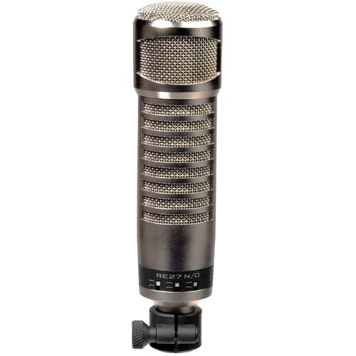 Electro-Voice RE27N D Broadcast Announcer Microphone with Variable-D and Neodymium Capsule