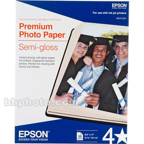 Epson Premium Photo Paper Semi-Gloss