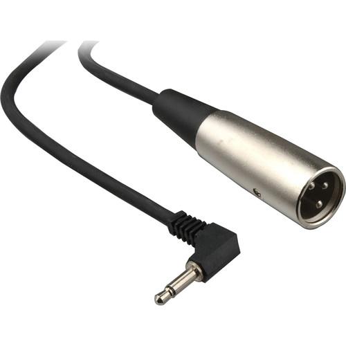 Hosa Technology 3.5mm Mini Angled Male to XLR Male Cable - 5