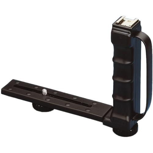 Kaiser Folding Metal "L" Flash Bracket with Hand Strap