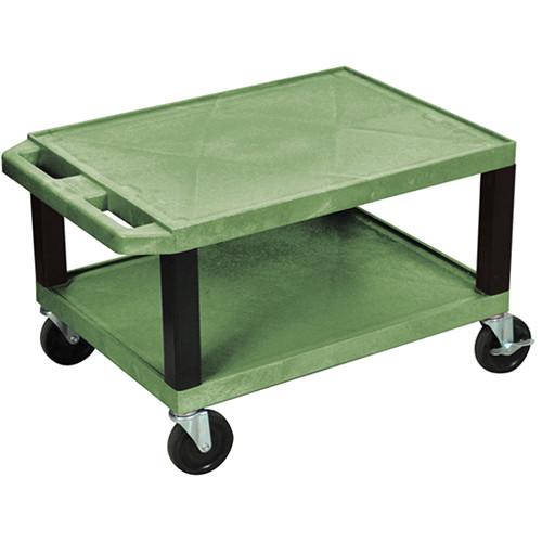 Luxor WT16EGQ Tuffy Open Shelf A V Cart