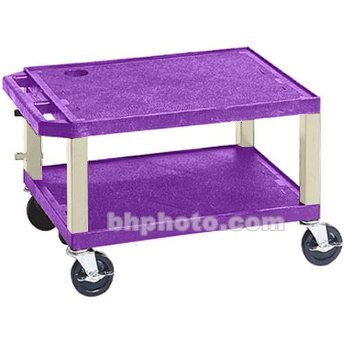 Luxor WT16EP Tuffy Open Shelf A V Cart