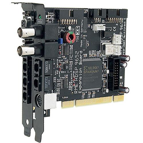 RME HDSP 9652 Hammerfall - 26 Input 26 Output 24-bit 96kHz PCI card with ADAT and S PDIF I O, MIDI I O and ADAT Sync for Mac and Windows
