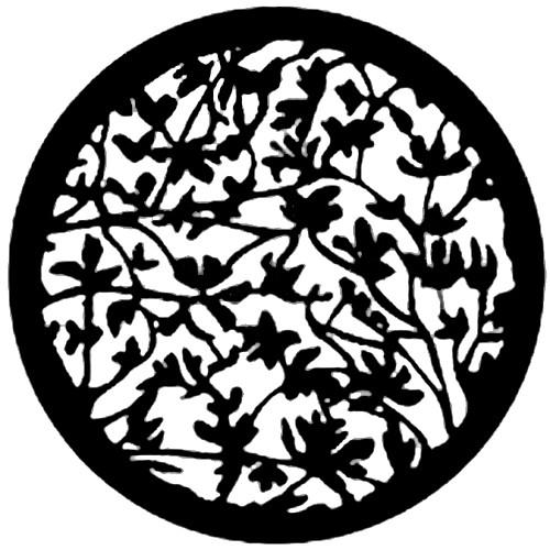 Rosco Standard Steel Gobo #7117 - Vine Leaves - Size A 100mm