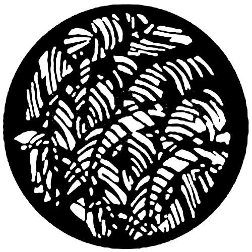 Rosco Standard Steel Gobo #7126 - Jungle Leaves - Size A 100mm