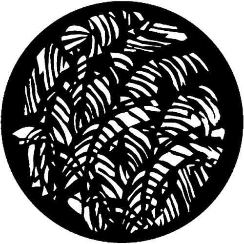 Rosco Standard Steel Gobo #7126 - Jungle Leaves - Size B 86mm